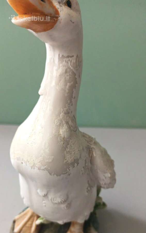 Žąsies / anties figūrėlė, aukštis 19cm - nuotraukos Nr. 7