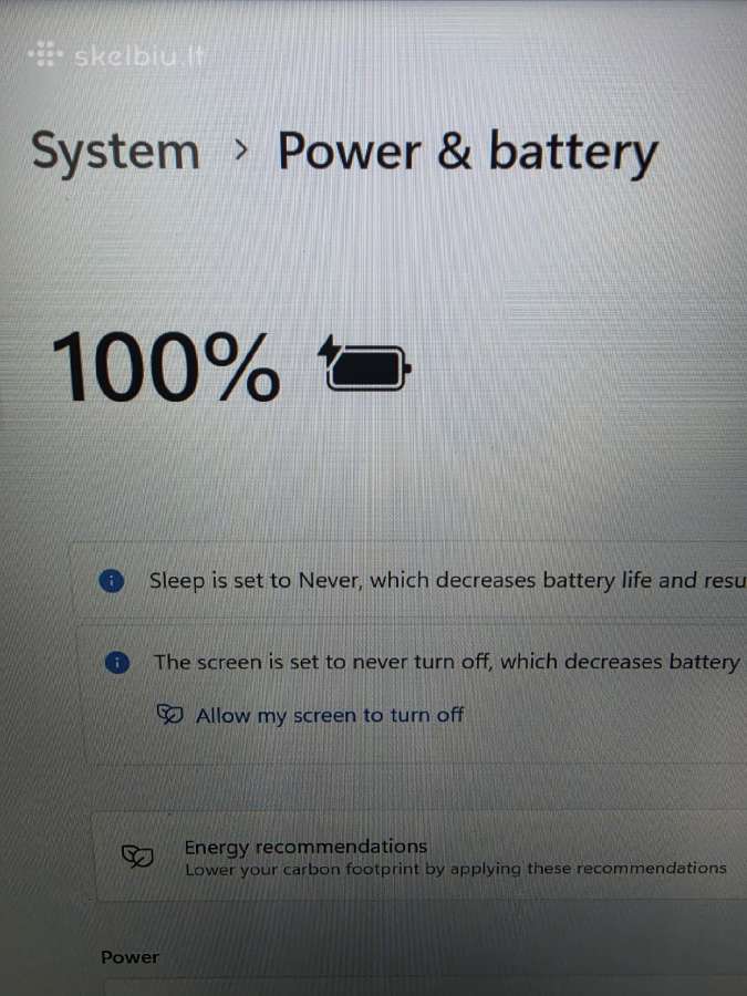 Lenovo X1 Carbon i5- 8250u. - nuotraukos Nr. 9