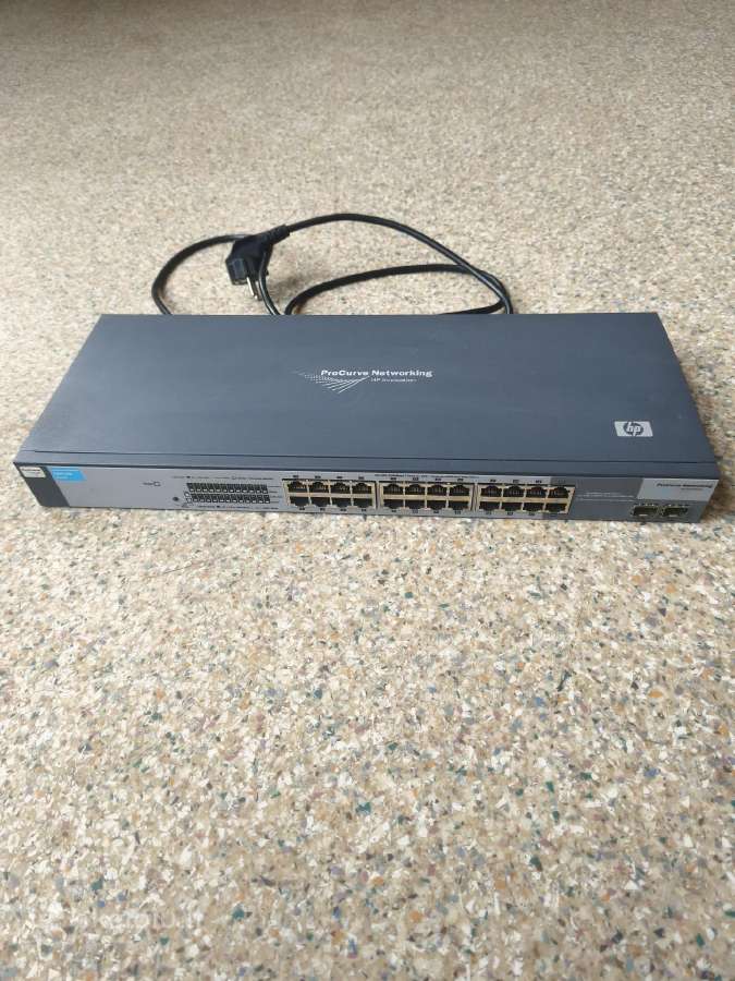 Parduodu Hp Procurve 1800-24g 24 prievadų Gigabit - nuotraukos Nr. 2