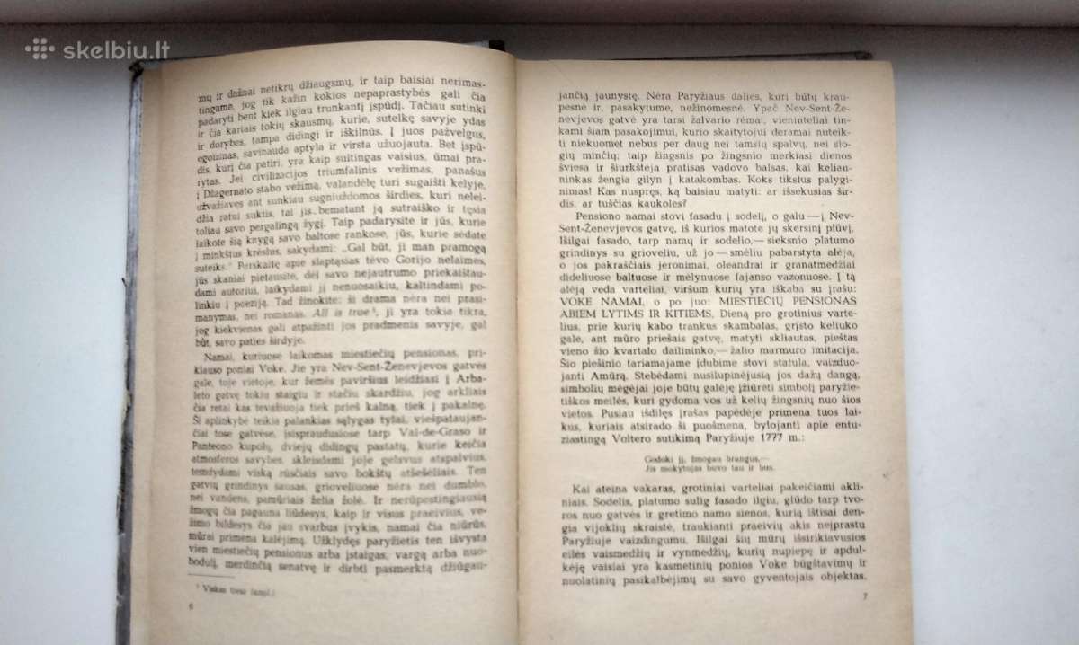 O. Balzakas. Tėvas Gorijo. 1977 m. leid. - nuotraukos Nr. 4