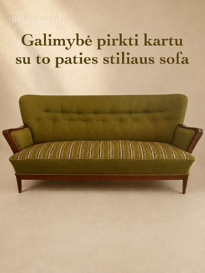 5 daniškos vintažinės „mid-century“ kėdės retro - nuotraukos Nr. 6