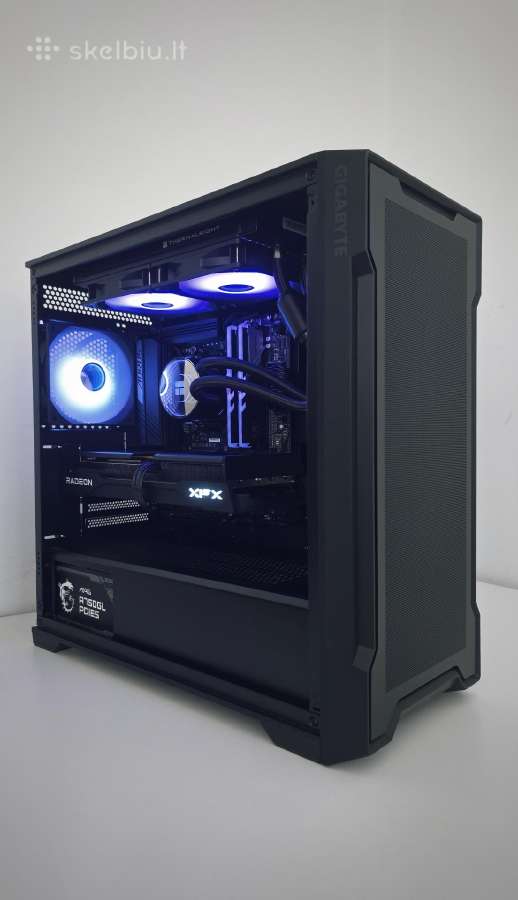 Ryzen 5 9600x Rx 9060 XT Oc 16gb 32g M2 Gold Psu - nuotraukos Nr. 6