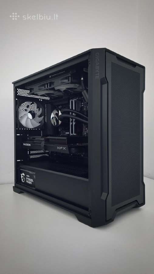 Ryzen 5 9600x Rx 9060 XT Oc 16gb 32g M2 Gold Psu - nuotraukos Nr. 7