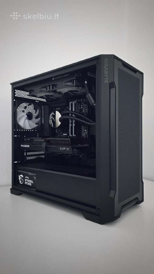 Ryzen 5 9600x Rx 9060 XT Oc 16gb 32g M2 Gold Psu - nuotraukos Nr. 11