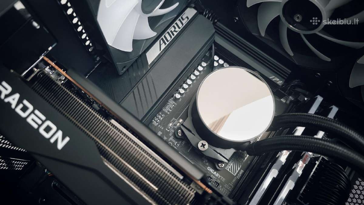 Ryzen 5 9600x Rx 9060 XT Oc 16gb 32g M2 Gold Psu - nuotraukos Nr. 13