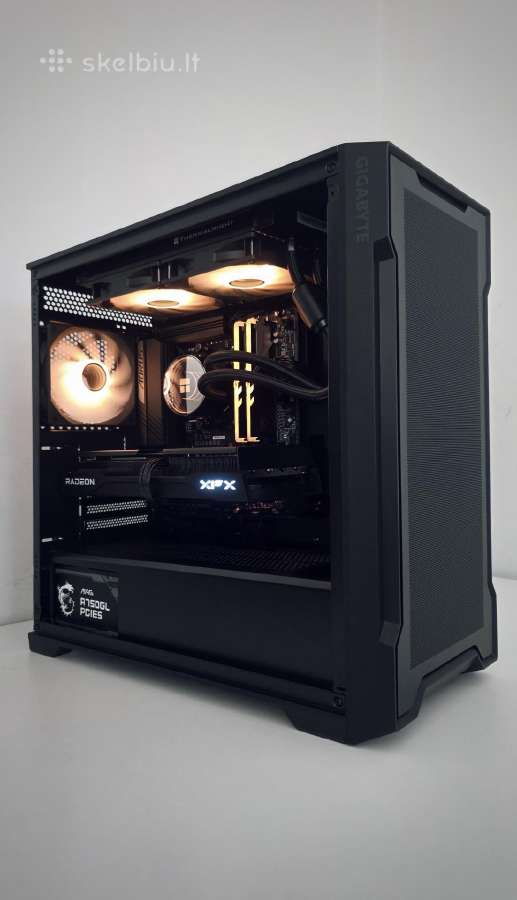 Ryzen 5 9600x Rx 9060 XT Oc 16gb 32g M2 Gold Psu - nuotraukos Nr. 19