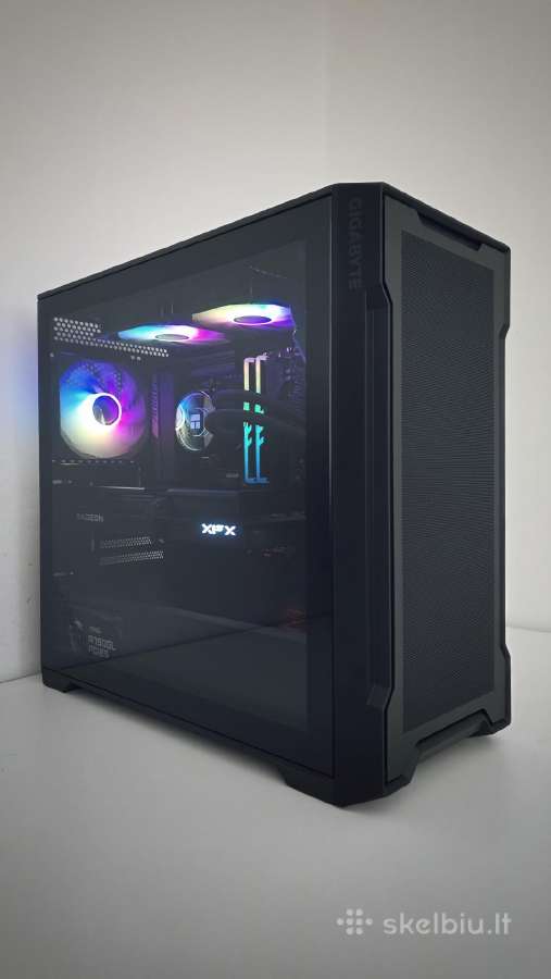Ryzen 5 9600x Rx 9060 XT Oc 16gb 32g M2 Gold Psu - nuotraukos Nr. 20