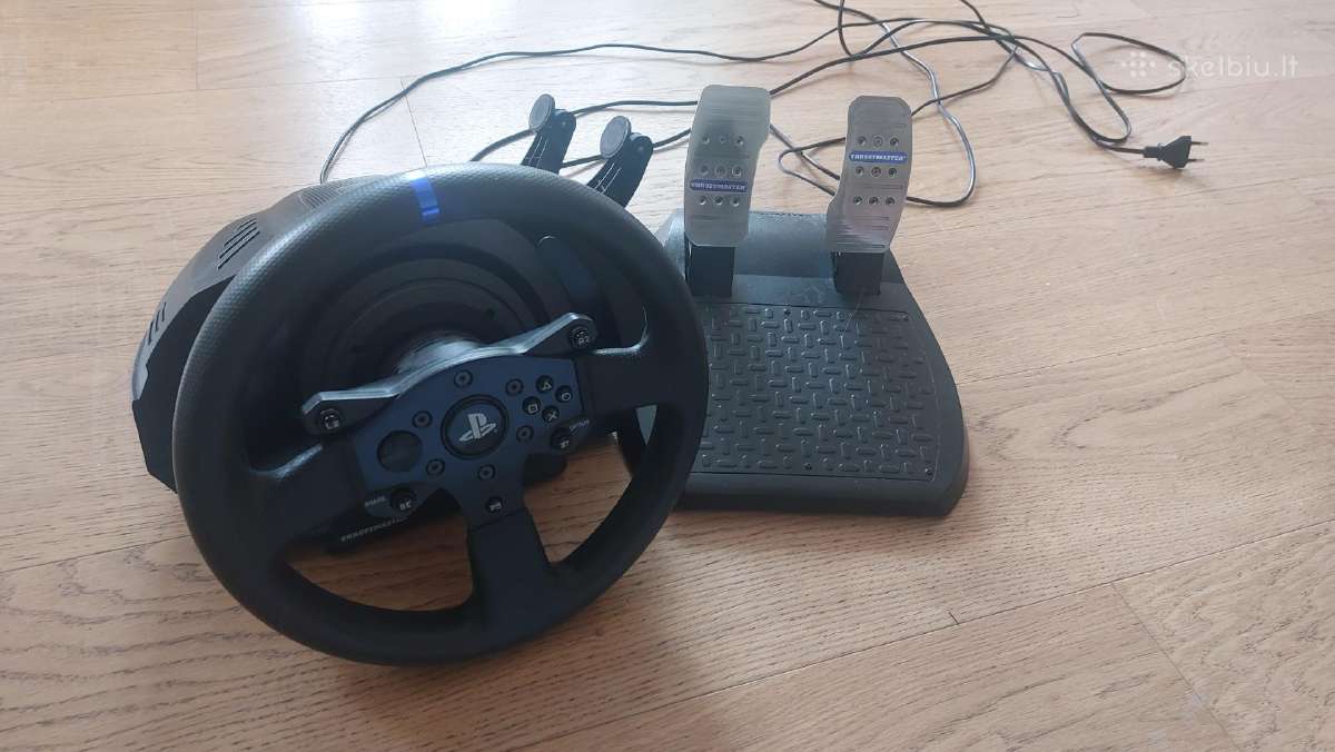 Parduodu tvarkinga thrustmaster t300rs vaira - nuotraukos Nr. 2