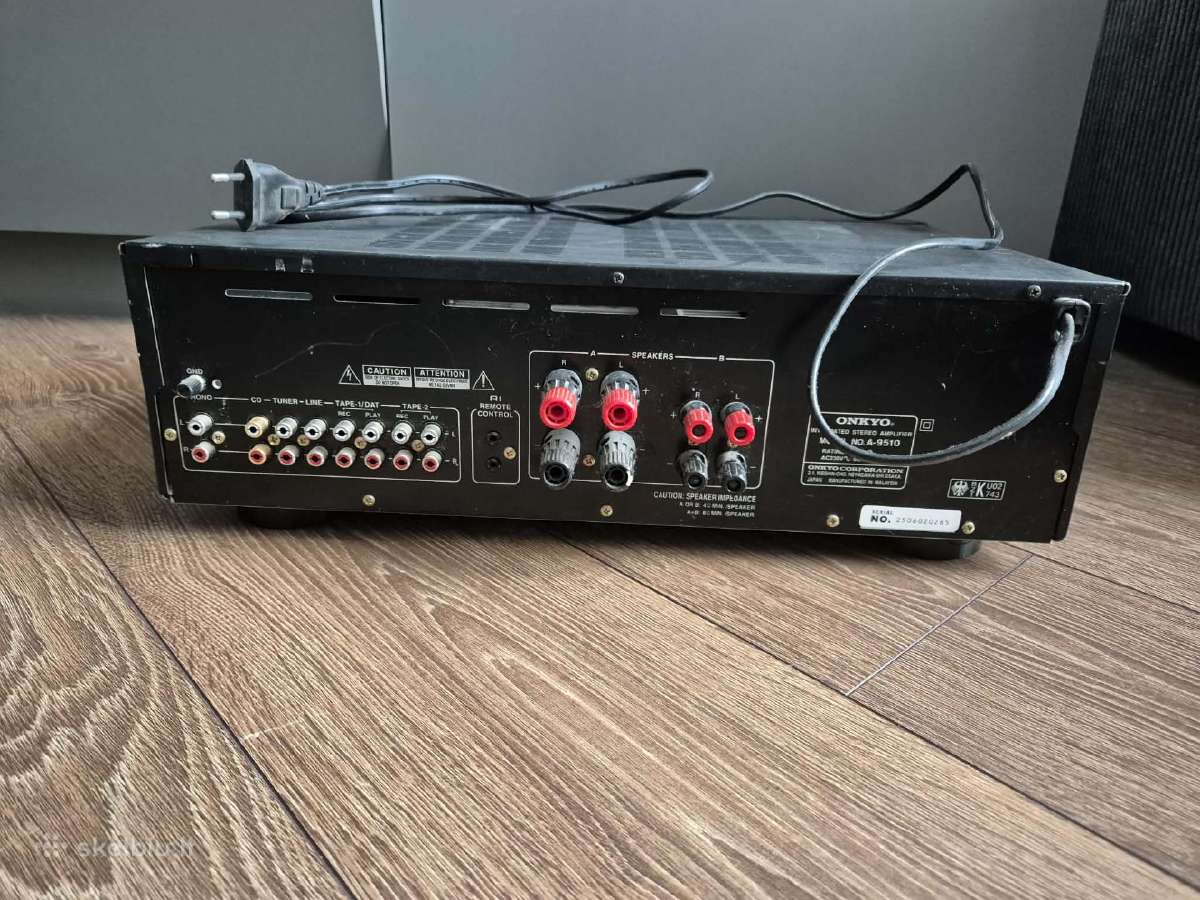 Stiprintuvas Onkyo A-9510 - nuotraukos Nr. 2