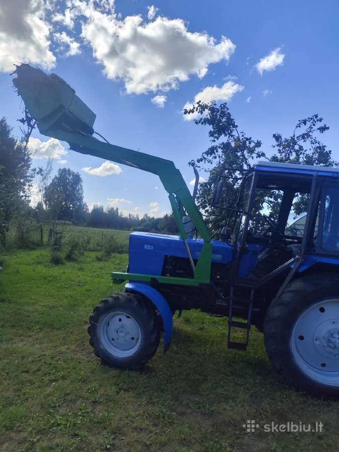 Parduodu Mtz 82uk su frontaliniu krautuvu priekaba - nuotraukos Nr. 2
