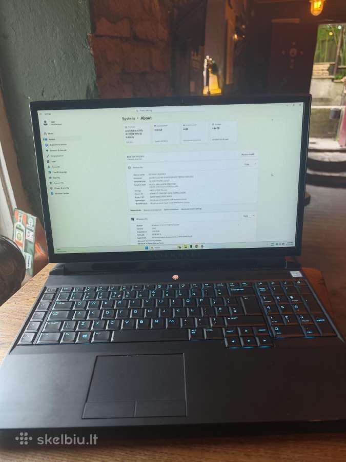 Alienware Area-51m /i9-9900k / Rtx 2080 8gb/32ram - nuotraukos Nr. 5