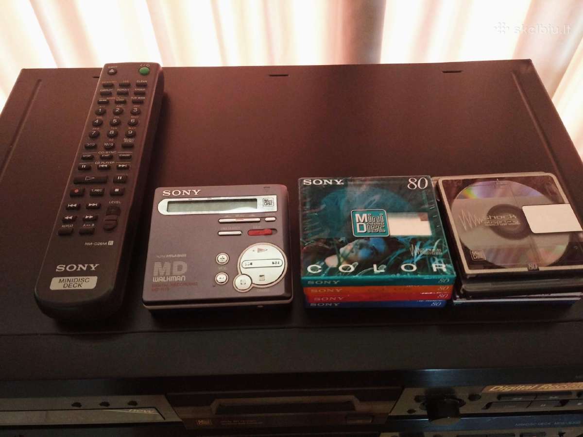 Sony minidisc Metz Yamaha Panasonic - nuotraukos Nr. 2