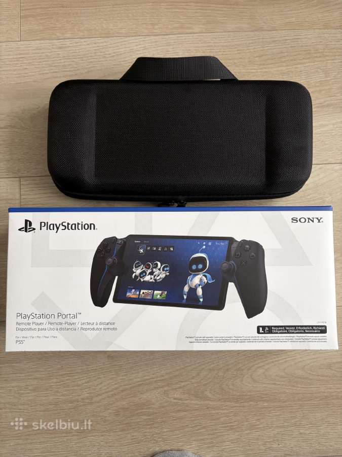 Playstation Portal Black su juodu dėklu ir dėžutė - nuotraukos Nr. 5