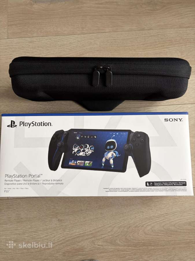 Playstation Portal Black su juodu dėklu ir dėžutė - nuotraukos Nr. 6