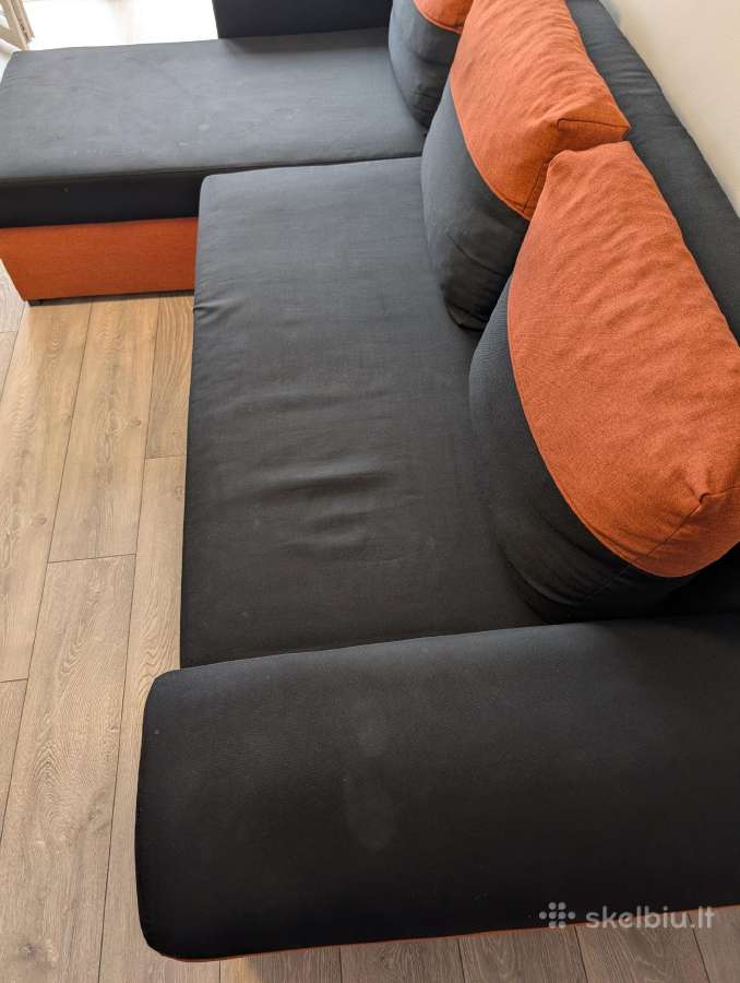 Dovanojama kampinė sofa lova - nuotraukos Nr. 3