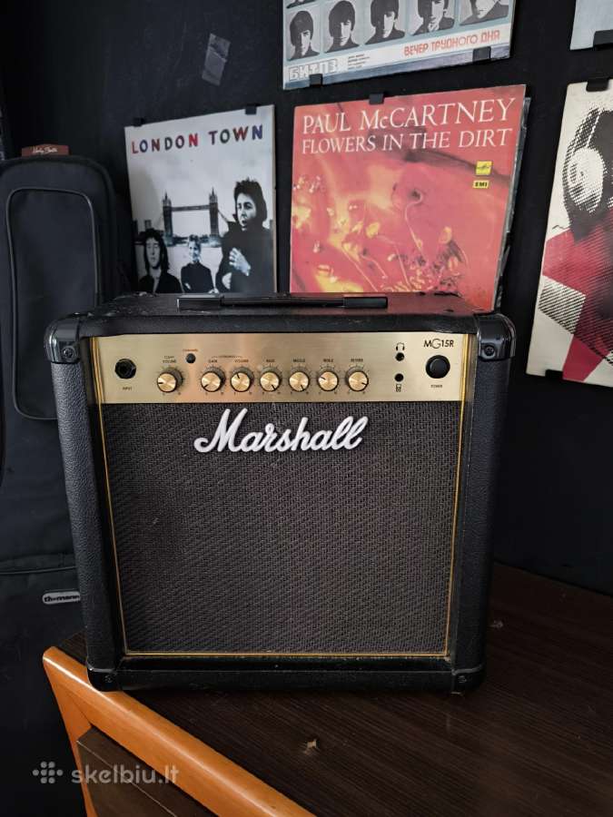 ): Gitarinis kombop stiprintuvas Marshall Mg15r (1 - nuotraukos Nr. 3