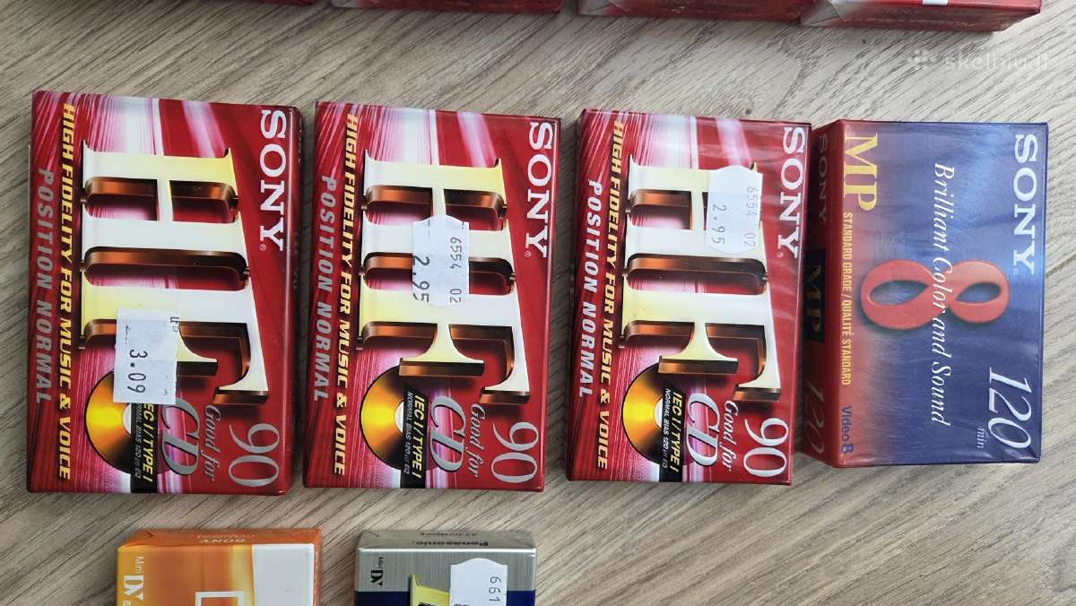 Naujos neišpakuotos kasetės - nuotraukos Nr. 3