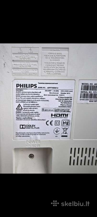 Philips televizorius - nuotraukos Nr. 8