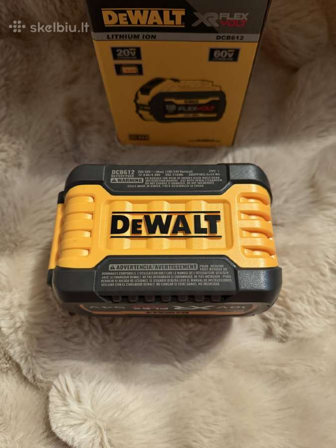 Dewalt Flexvolt 12ah 60v - nuotraukos Nr. 4