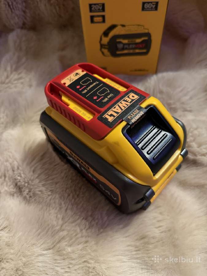 Dewalt Flexvolt 12ah 60v - nuotraukos Nr. 5