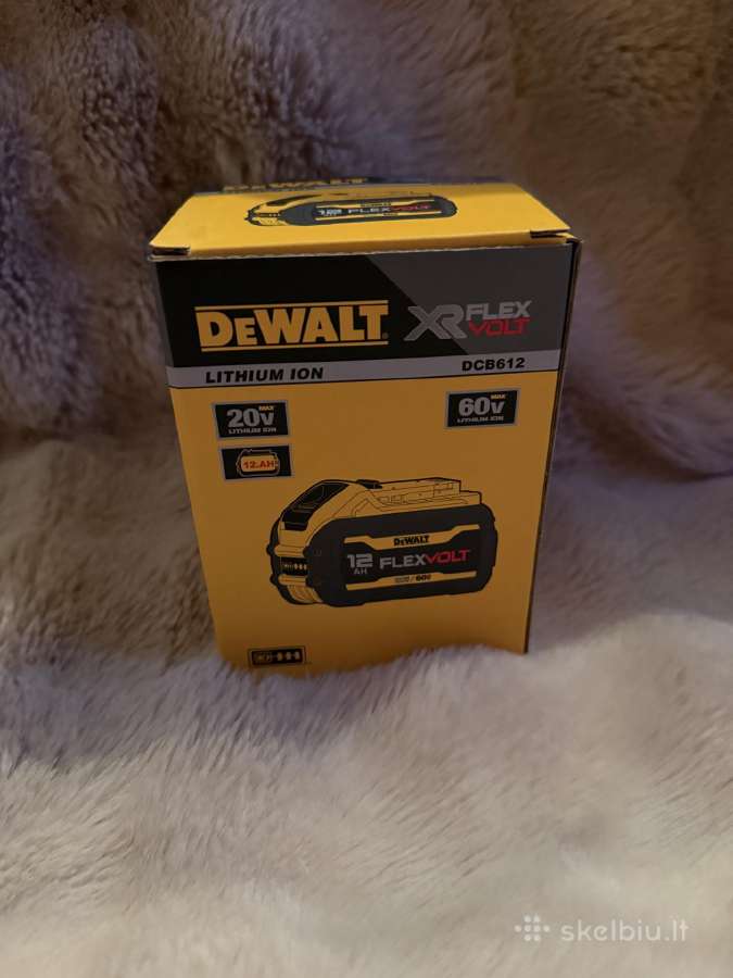 Dewalt Flexvolt 12ah 60v - nuotraukos Nr. 6