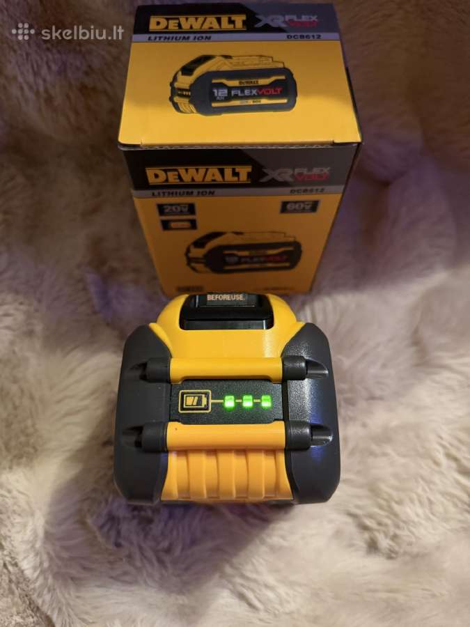 Dewalt Flexvolt 12ah 60v - nuotraukos Nr. 8