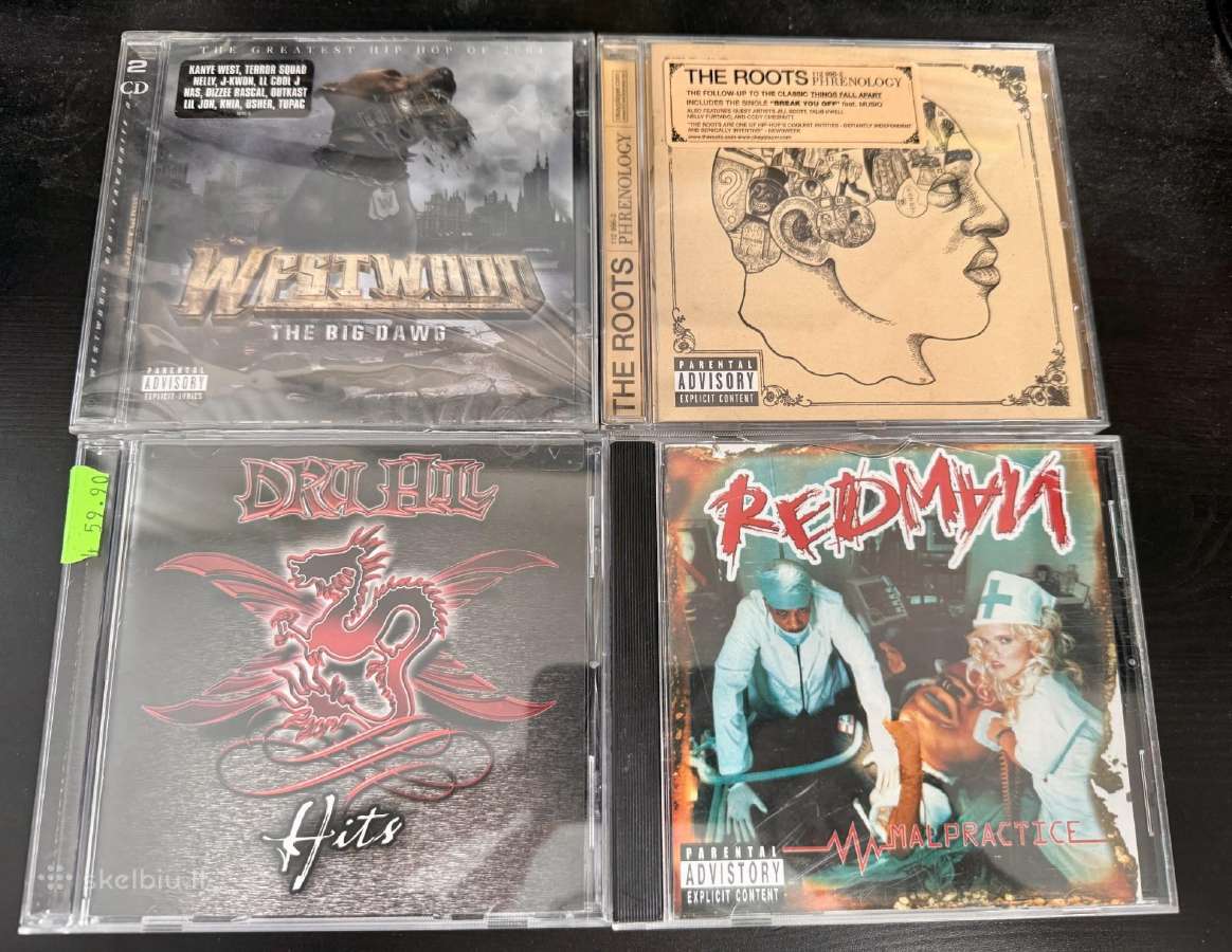 Repo, Hip-hop, Reagae CD - nuotraukos Nr. 5