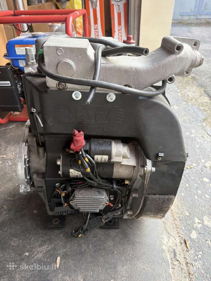 Dyzelinis variklis Hatz 14.7kw dalimis - nuotraukos Nr. 3