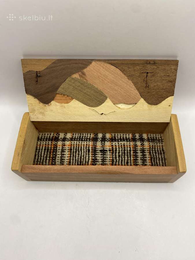 Vintažinė medinė dėžutė (Maršetri) / Vintage - nuotraukos Nr. 4