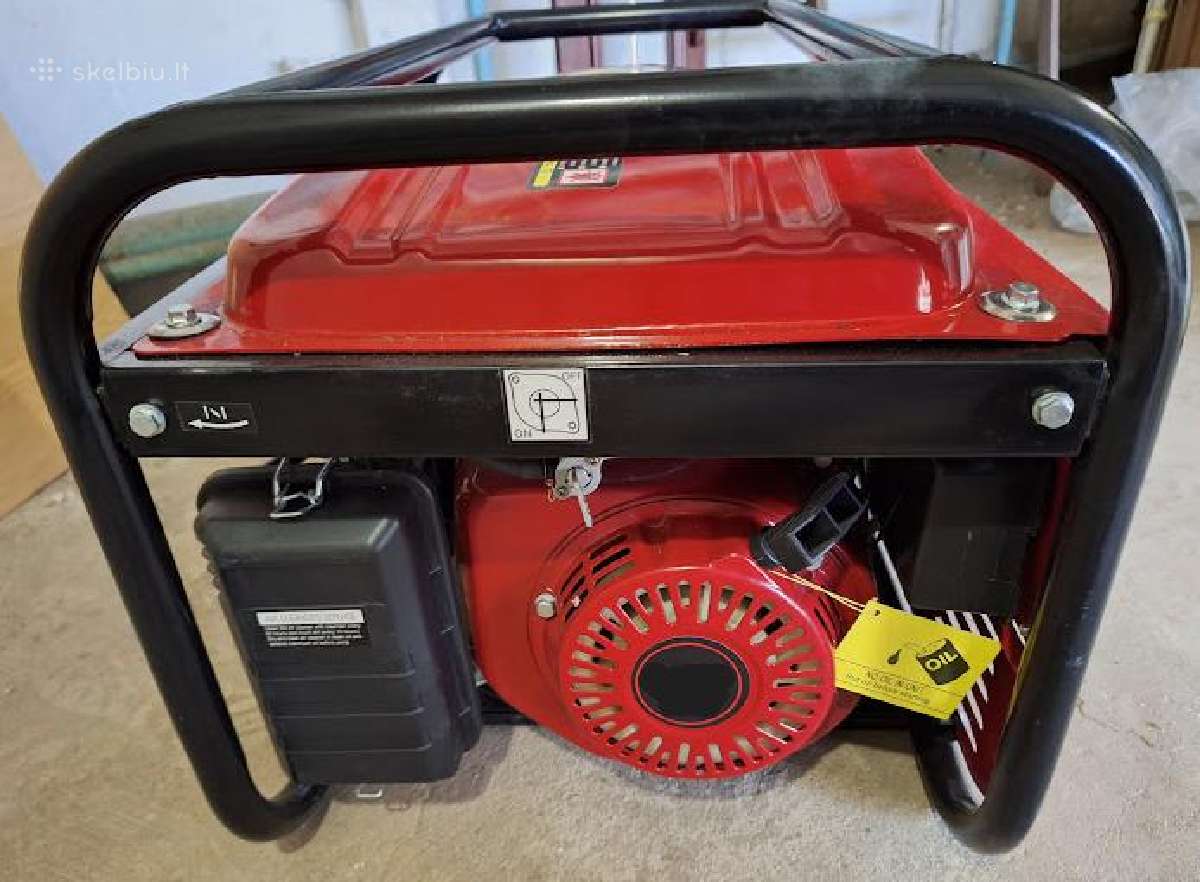 Benzininis elektros generatorius 3500w - nuotraukos Nr. 2