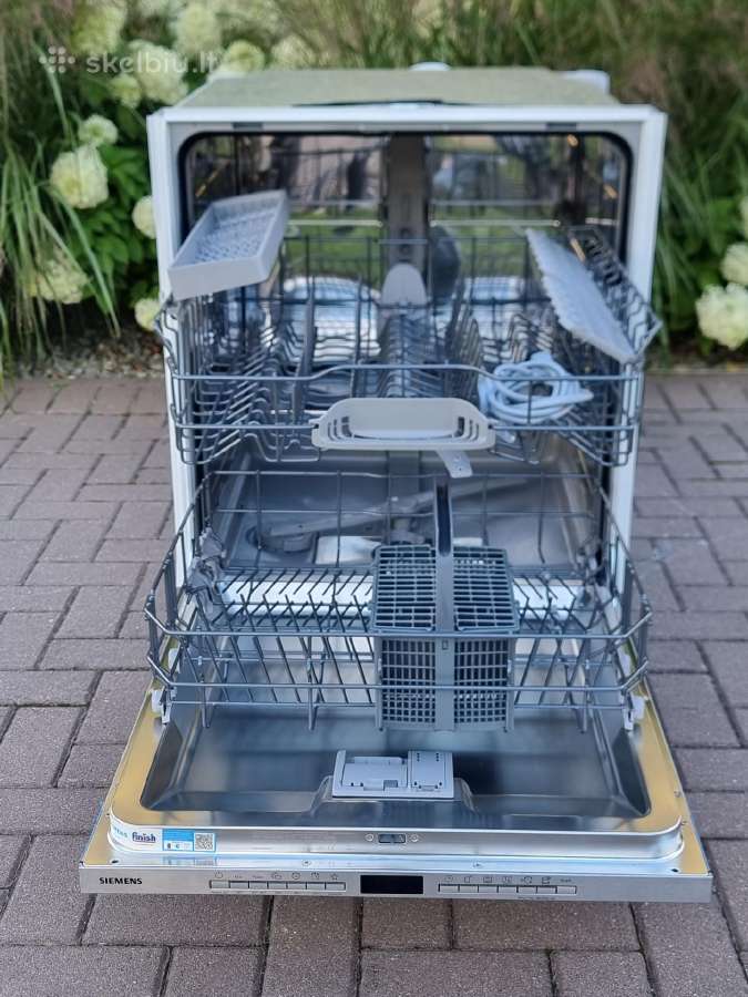 Nauja Siemens Sn63hx04te/75 + Garantija - nuotraukos Nr. 11