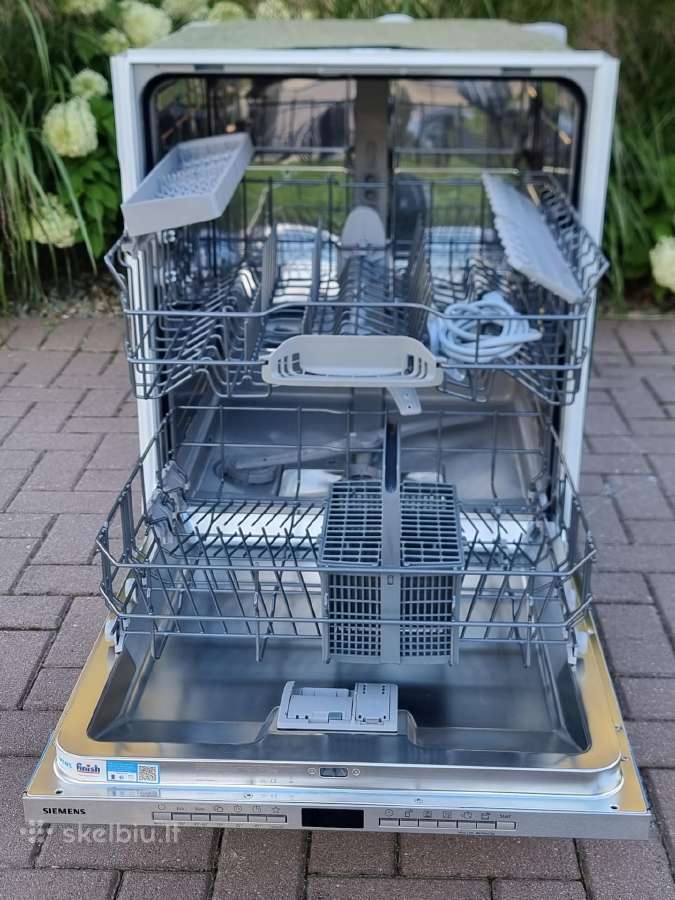 Nauja Siemens Sn63hx04te/75 + Garantija - nuotraukos Nr. 12