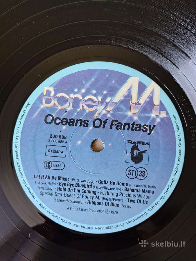 Boney m,oceans of fantasy album - nuotraukos Nr. 3