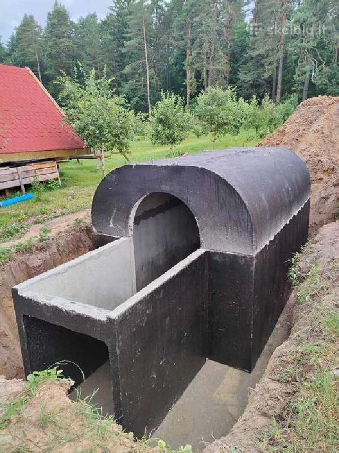 Betoninis sodo rūsys, maisto sandėliukas, žeminė i - nuotraukos Nr. 14