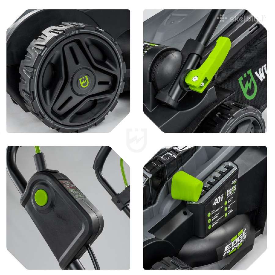 Akumuliatorinės vejapjovės 40v - nuotraukos Nr. 4