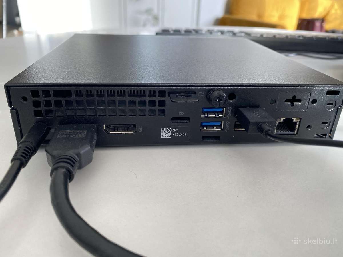 Dell Optiplex 3060 + 27 Philips monitorius - nuotraukos Nr. 3