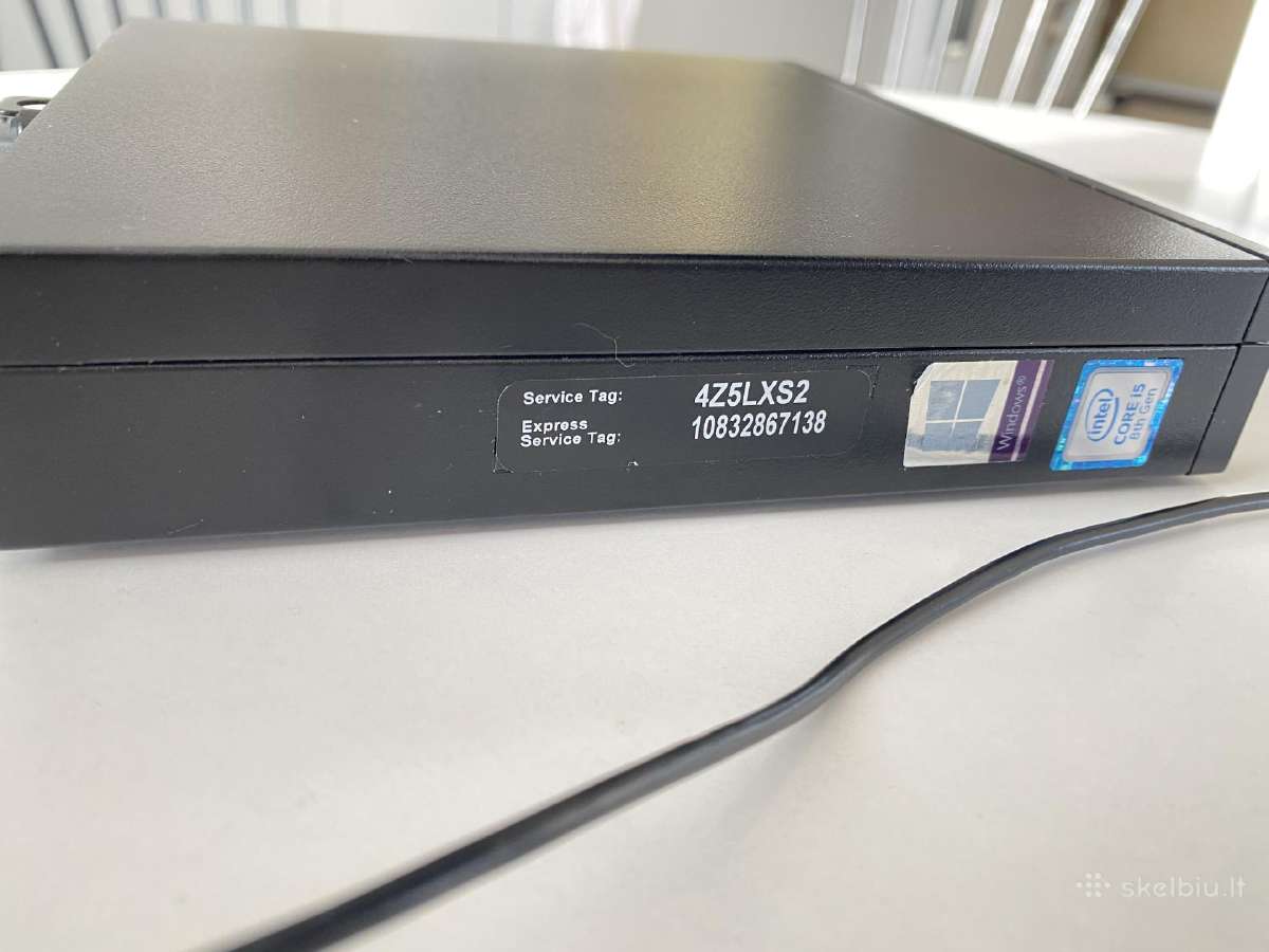 Dell Optiplex 3060 + 27 Philips monitorius - nuotraukos Nr. 4