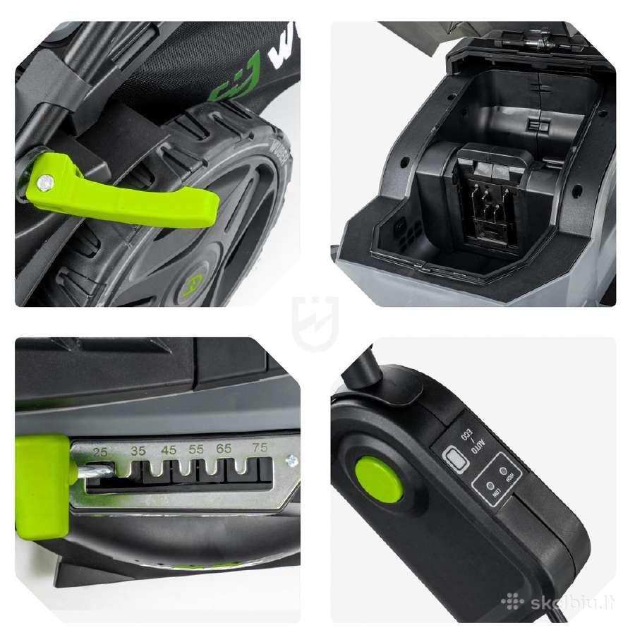 Akumuliatorinės vejapjovės 40v - nuotraukos Nr. 13