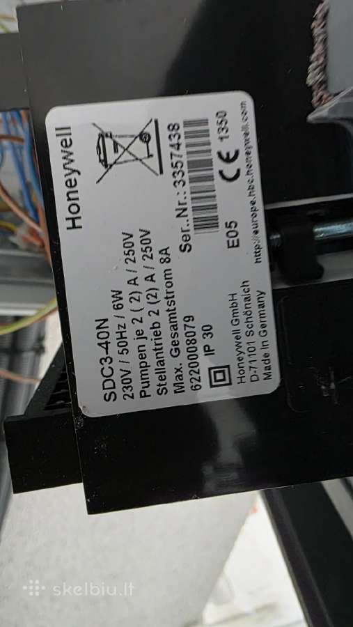 Honeywell Smile Sdc3-40n automatikos komplektas - nuotraukos Nr. 2