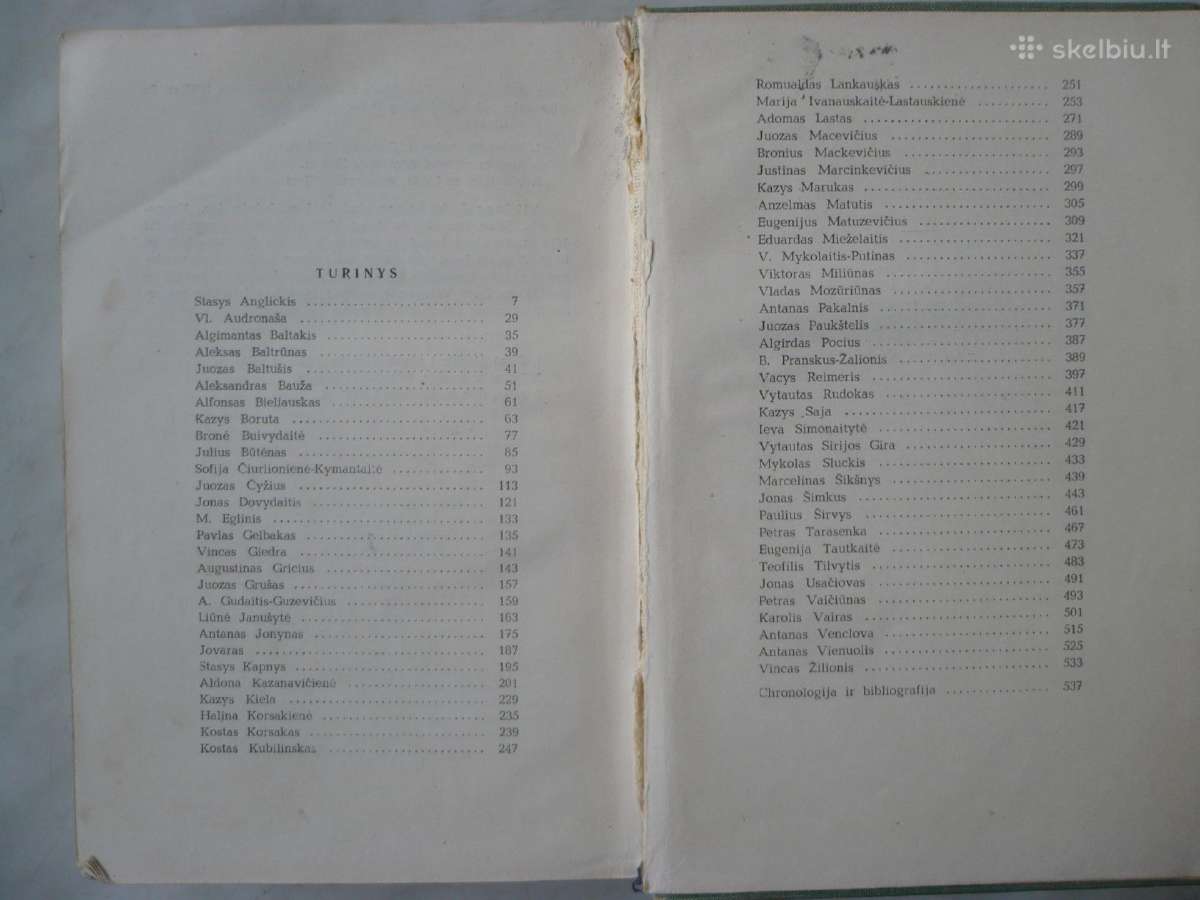 Tarybų Lietuvos rašytojai 1957m - nuotraukos Nr. 2