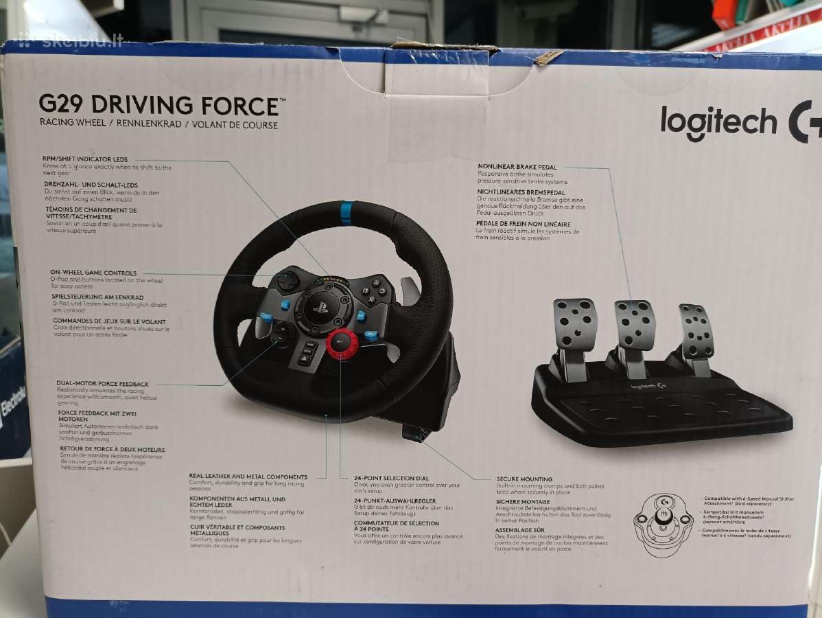 Logitech Canyon žaidimų vairai! Išpardavimas! - nuotraukos Nr. 4