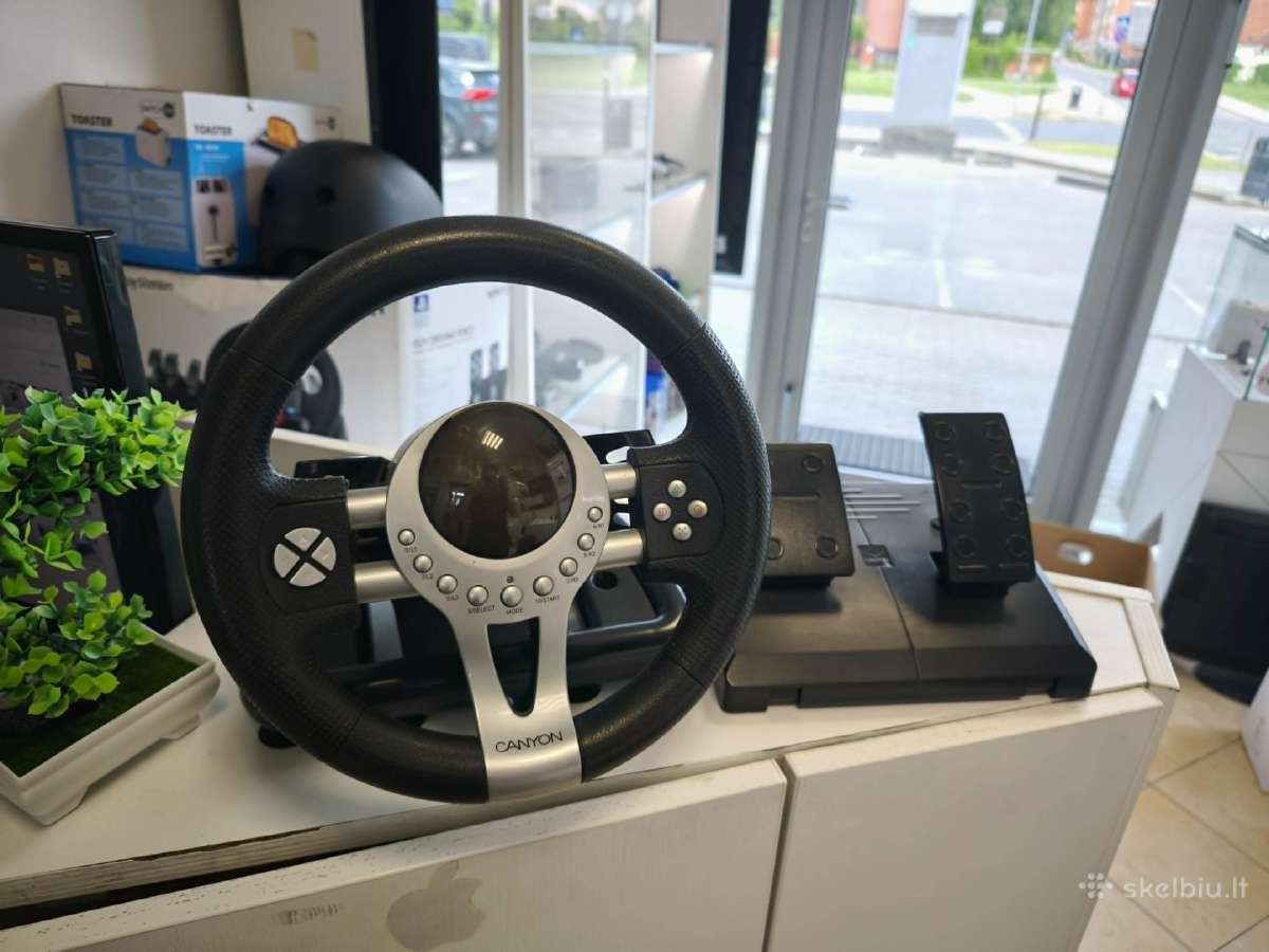 Logitech Canyon žaidimų vairai! Išpardavimas! - nuotraukos Nr. 5