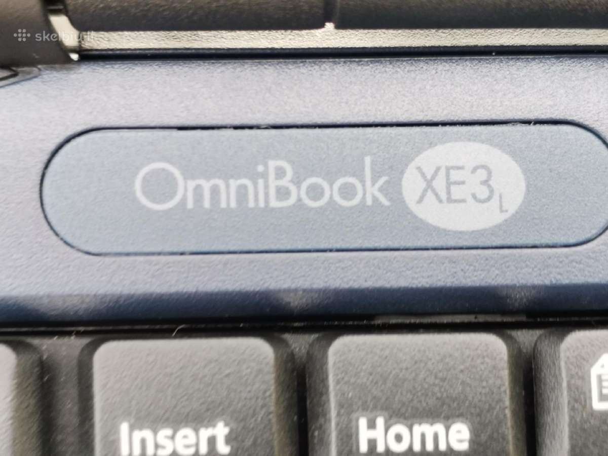 Hp Omnibook Xe3l, modelis F4159hsrr. - nuotraukos Nr. 4