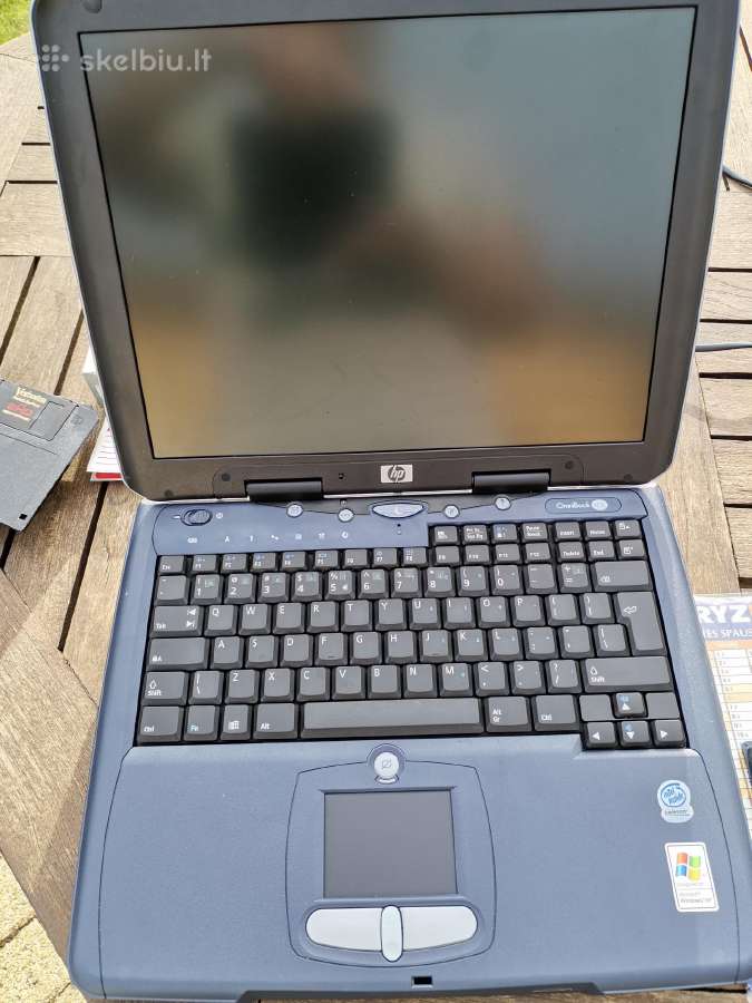 Hp Omnibook Xe3l, modelis F4159hsrr. - nuotraukos Nr. 2