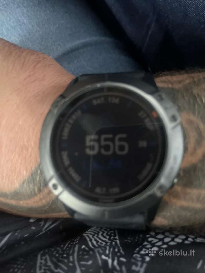 Garmin fenix 6x pro soler - nuotraukos Nr. 4