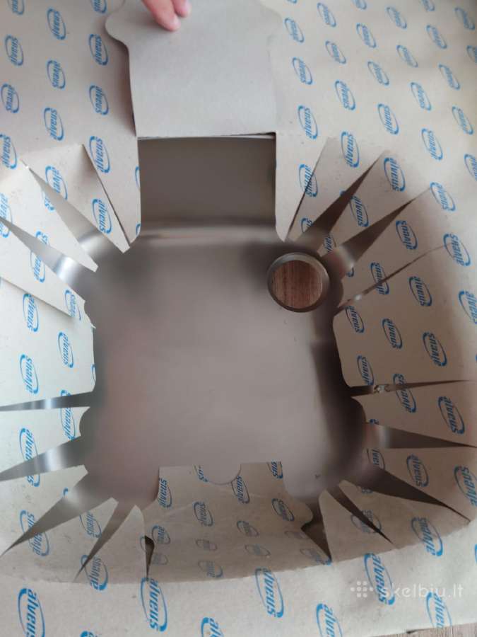Kriauklė 1000x600 metalinė - nuotraukos Nr. 3