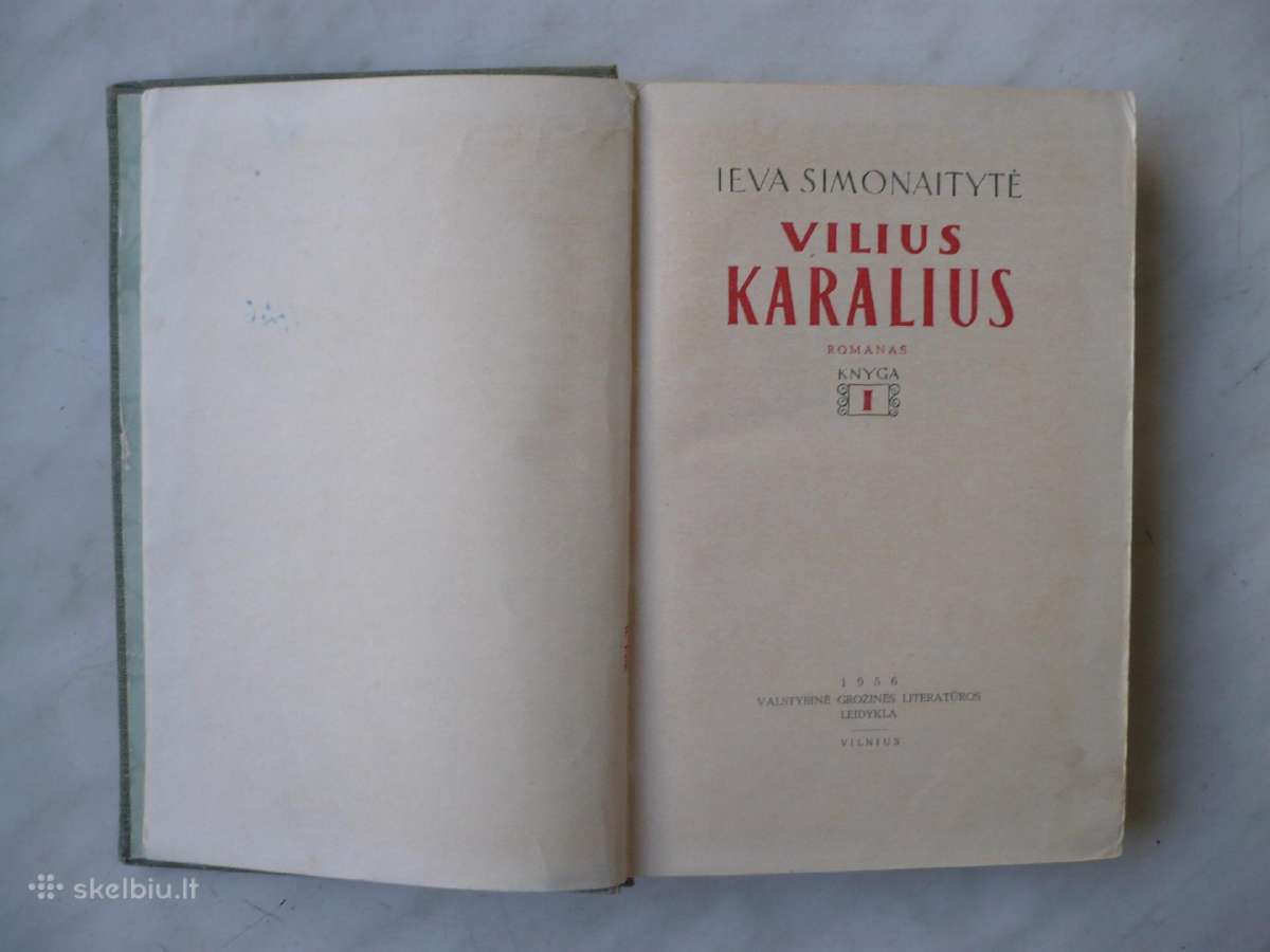 Ieva Simonaitytė - Vilius karalius 1956m - nuotraukos Nr. 2