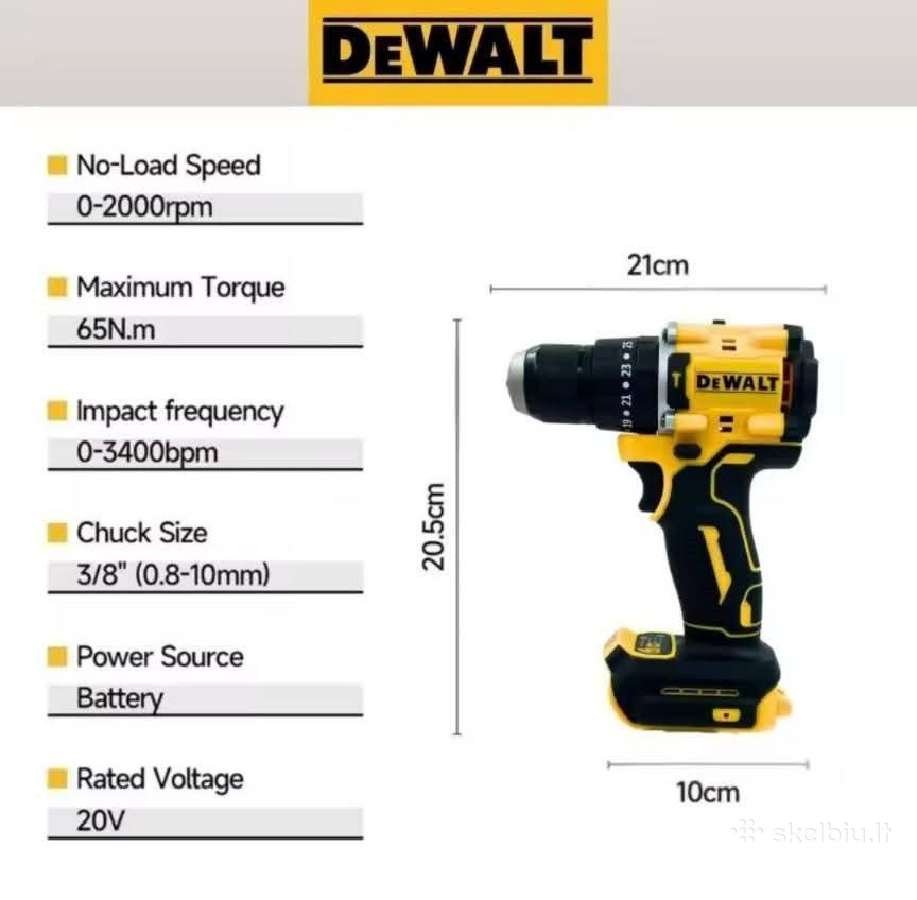 Dewalt Dcd805 – 20v Xr - nuotraukos Nr. 5