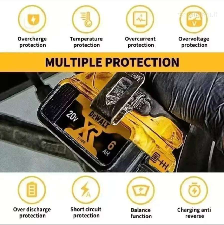 Dewalt Dcd805 – 20v Xr - nuotraukos Nr. 9