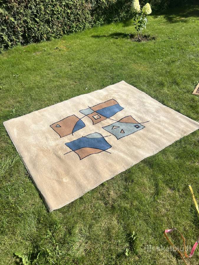 Kilimas 150x200 cm, retro geometrinis raštas - nuotraukos Nr. 2